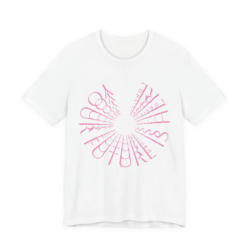 Moth Pattern Graphic Tee — Vintage-Inspired Crescent Moon Shirt
