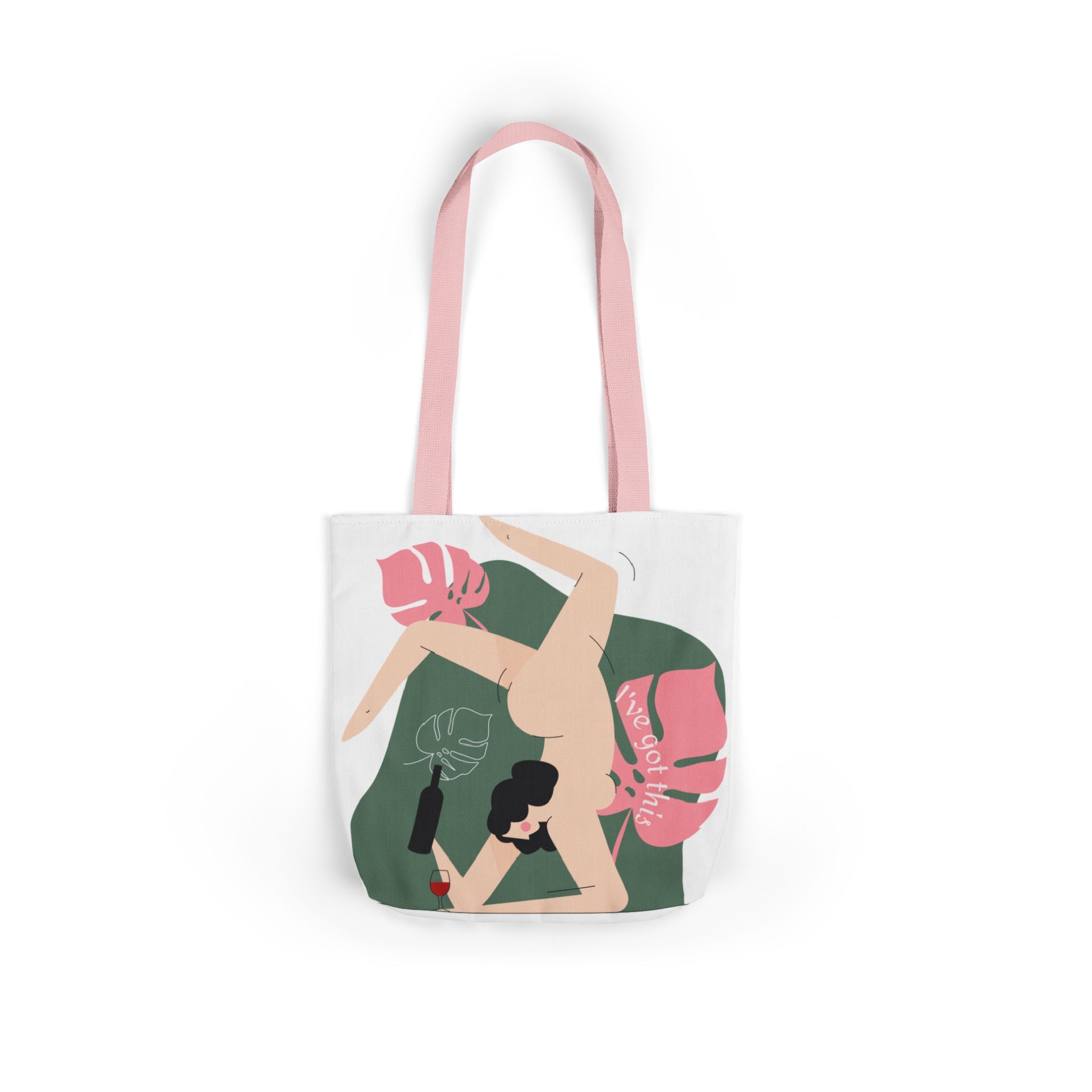 Canvas Tote — Retro Picnic Illustration Tote Bag