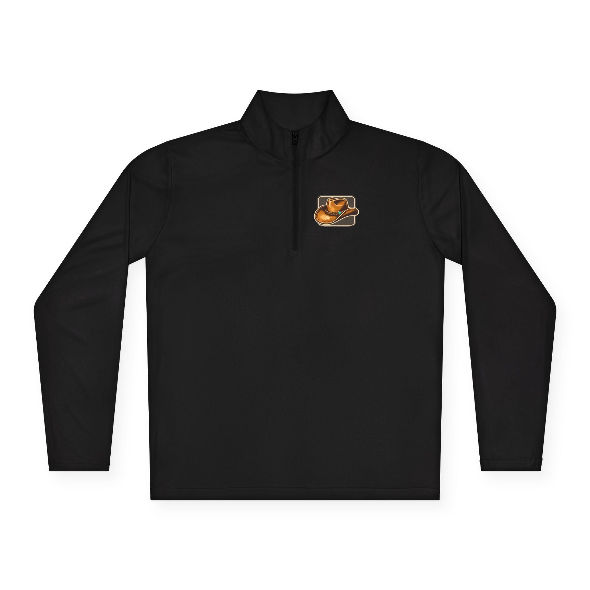 Quarter-Zip Pullover — Saddle Up Sister Western Riding Graphic