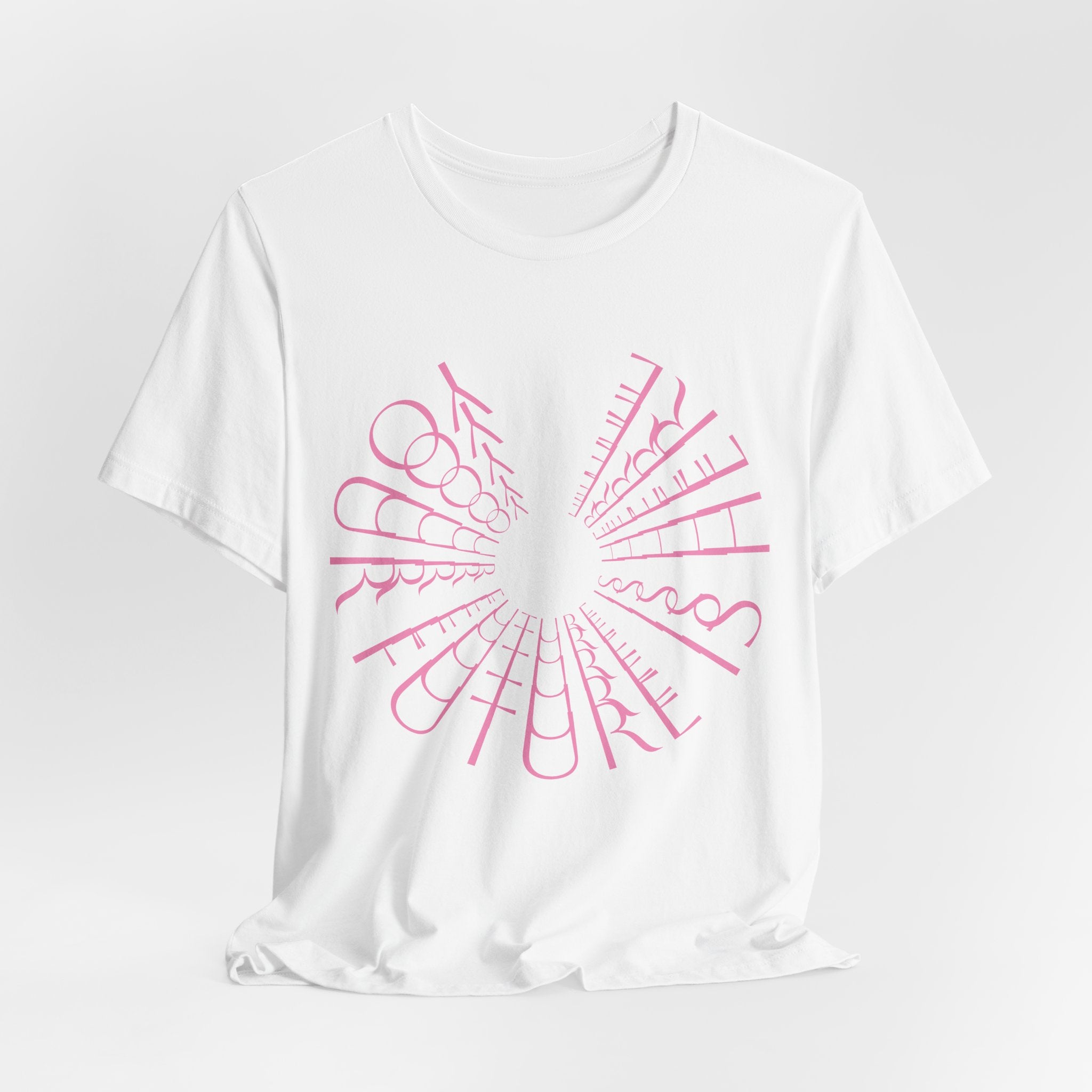 Moth Pattern Graphic Tee — Vintage-Inspired Crescent Moon Shirt