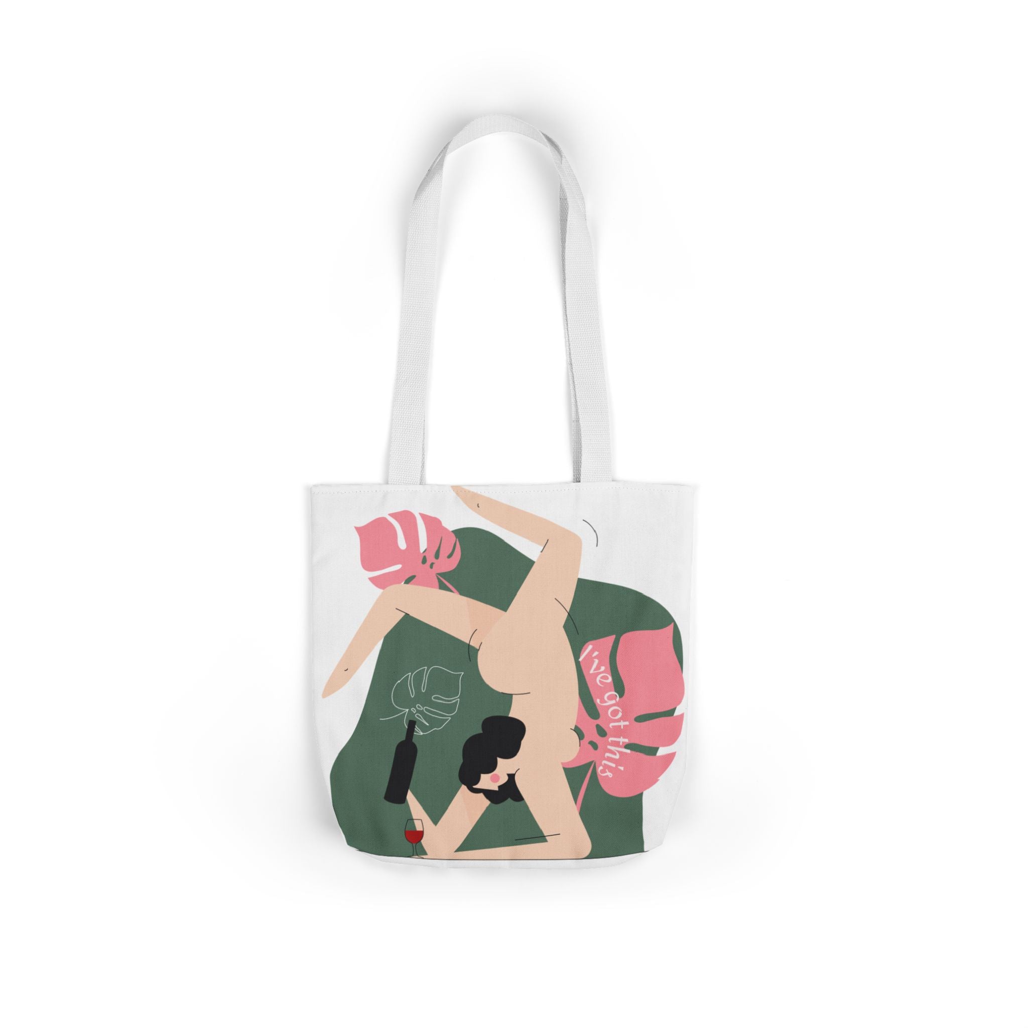 Canvas Tote — Retro Picnic Illustration Tote Bag