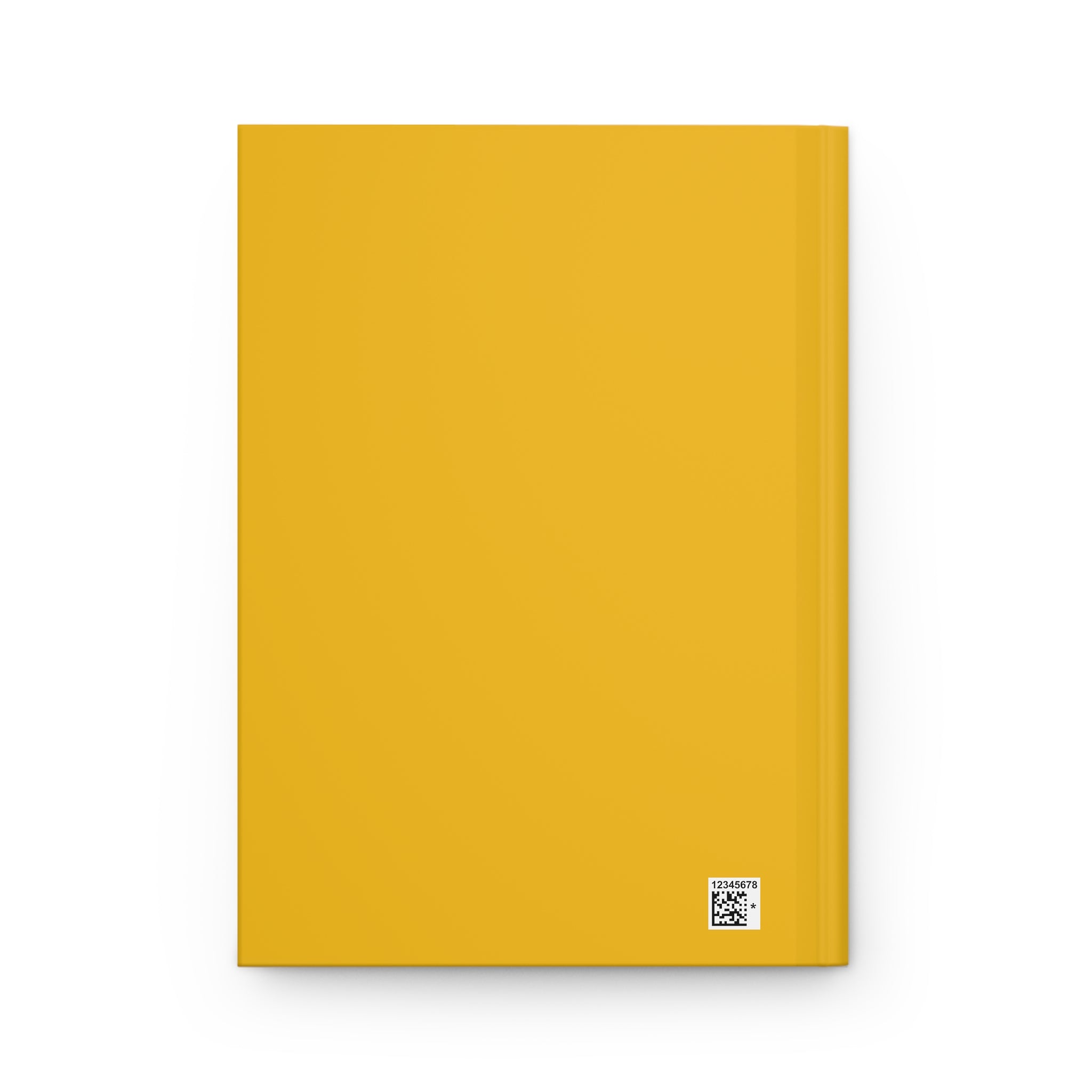Sunrise Hardcover Journal – Minimal Yellow Matte Notebook for Gratitude, Daily Planning & Creative Journaling