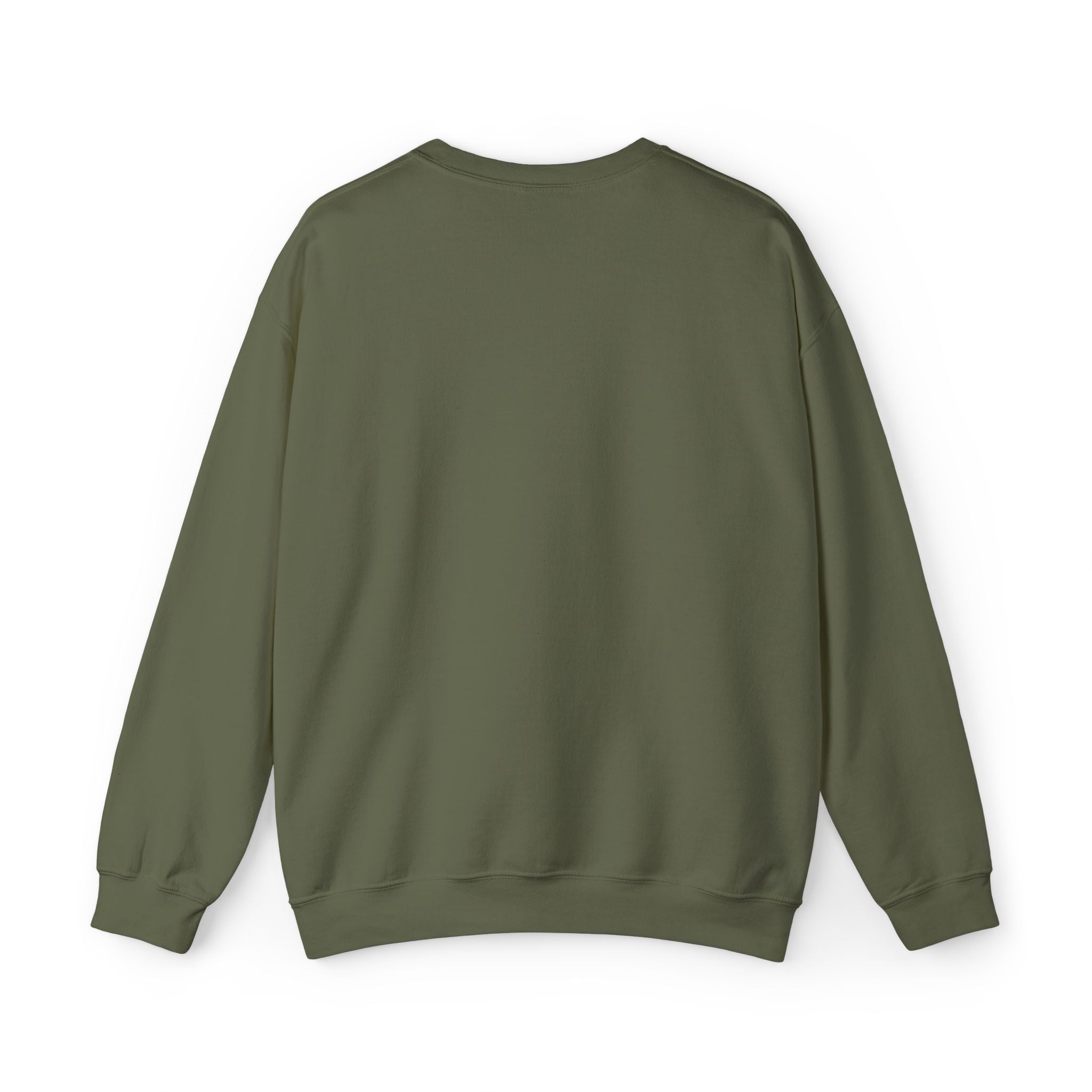 Minimal "Start Anything" Embroidered Crewneck Sweatshirt