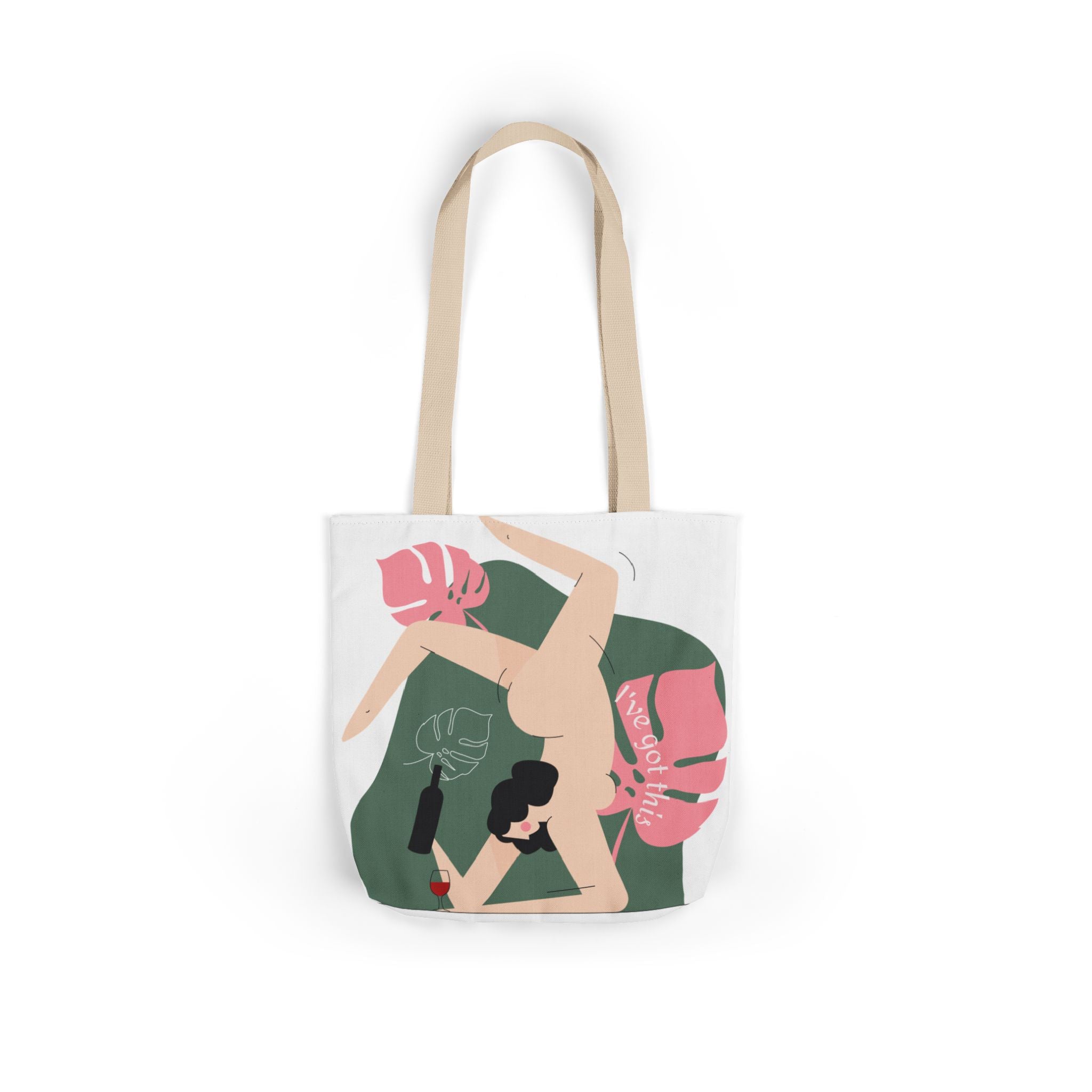 Canvas Tote — Retro Picnic Illustration Tote Bag
