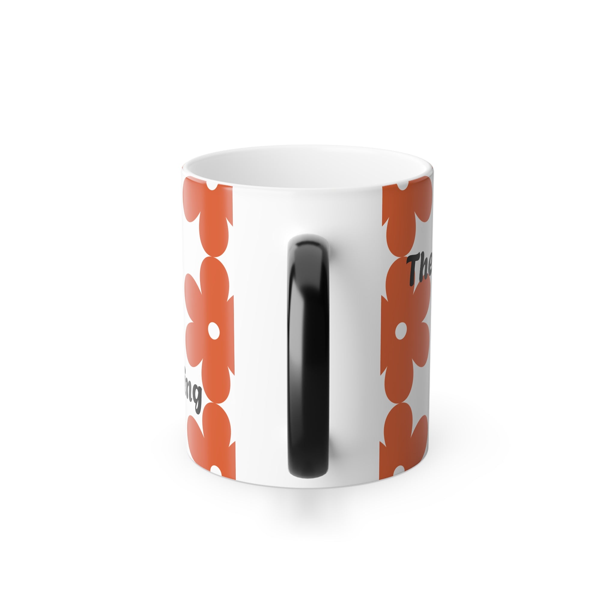 Retro Floral Color-Changing Mug — 'the start of everything' 11oz