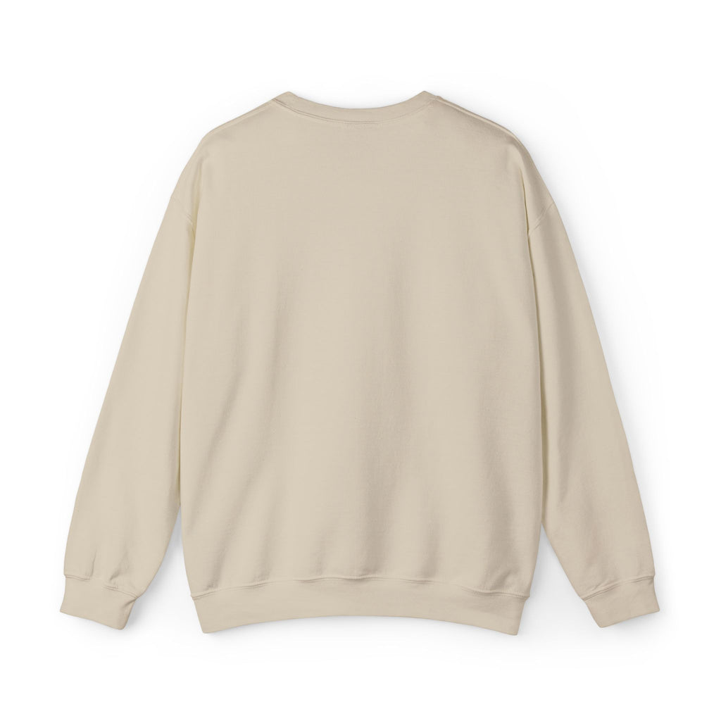 Minimal "Start Anything" Embroidered Crewneck Sweatshirt