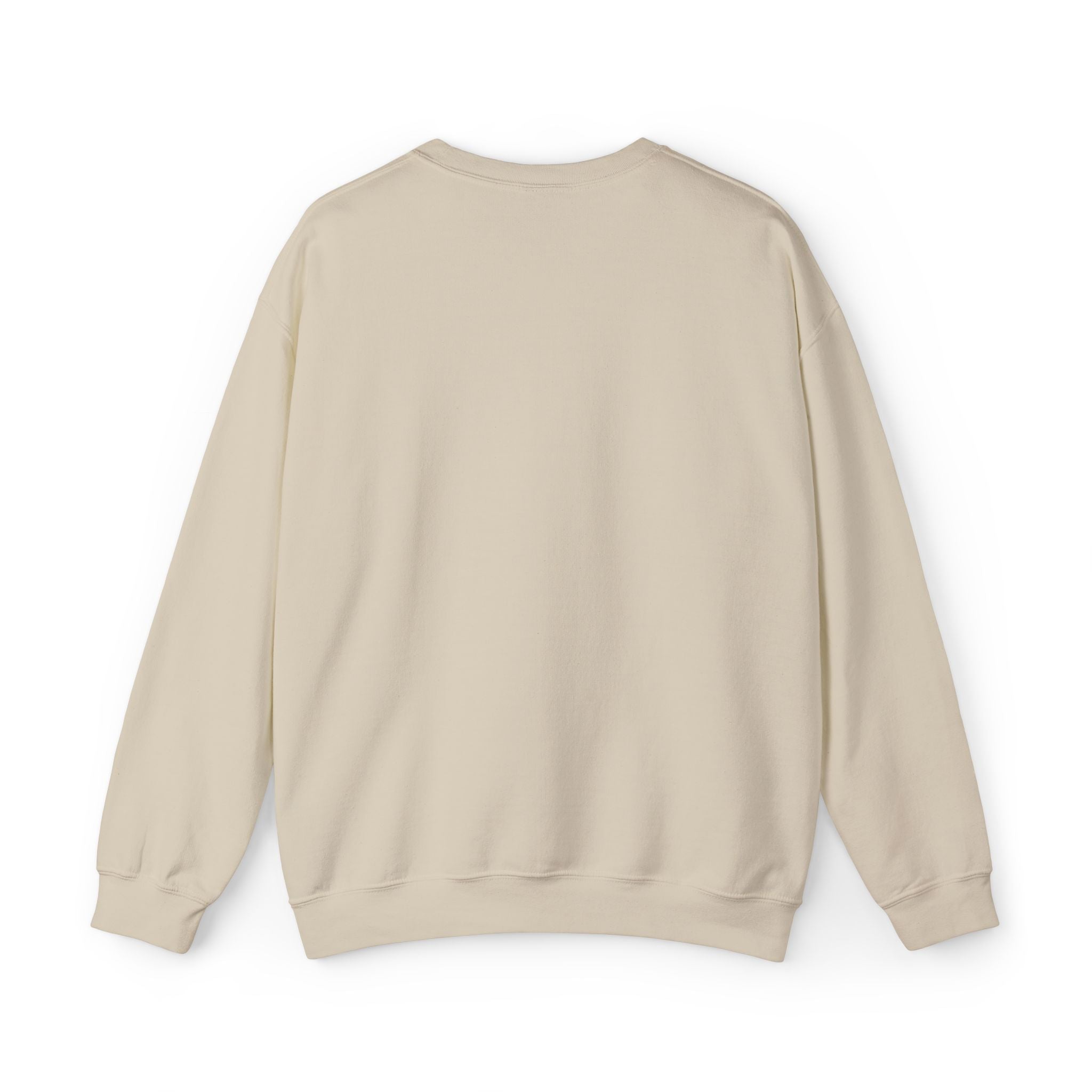 Minimal "Start Anything" Embroidered Crewneck Sweatshirt