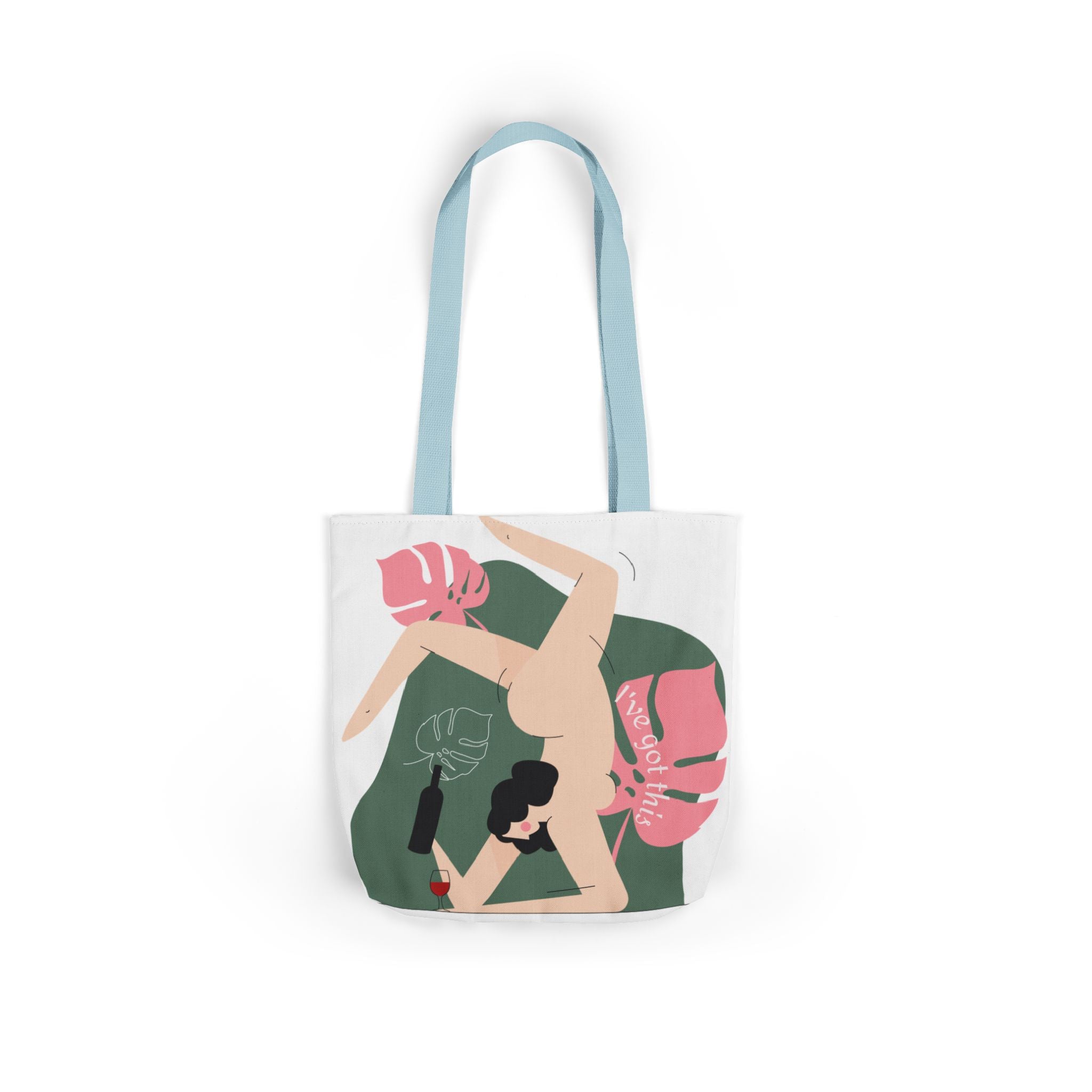 Canvas Tote — Retro Picnic Illustration Tote Bag